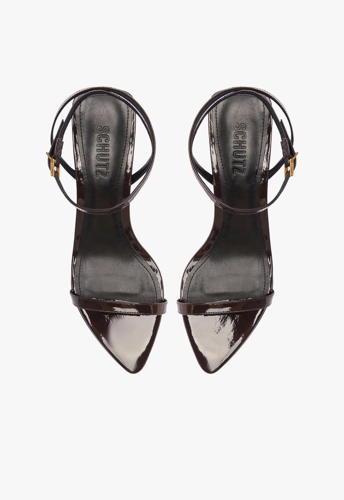 Melanie Patent Leather Sandal Female Product Image