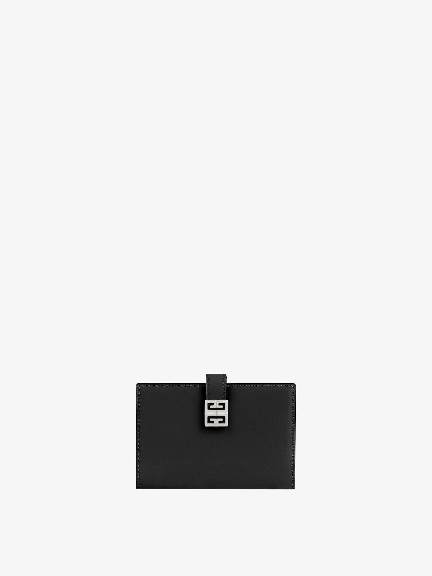 4G wallet in Box leather Product Image