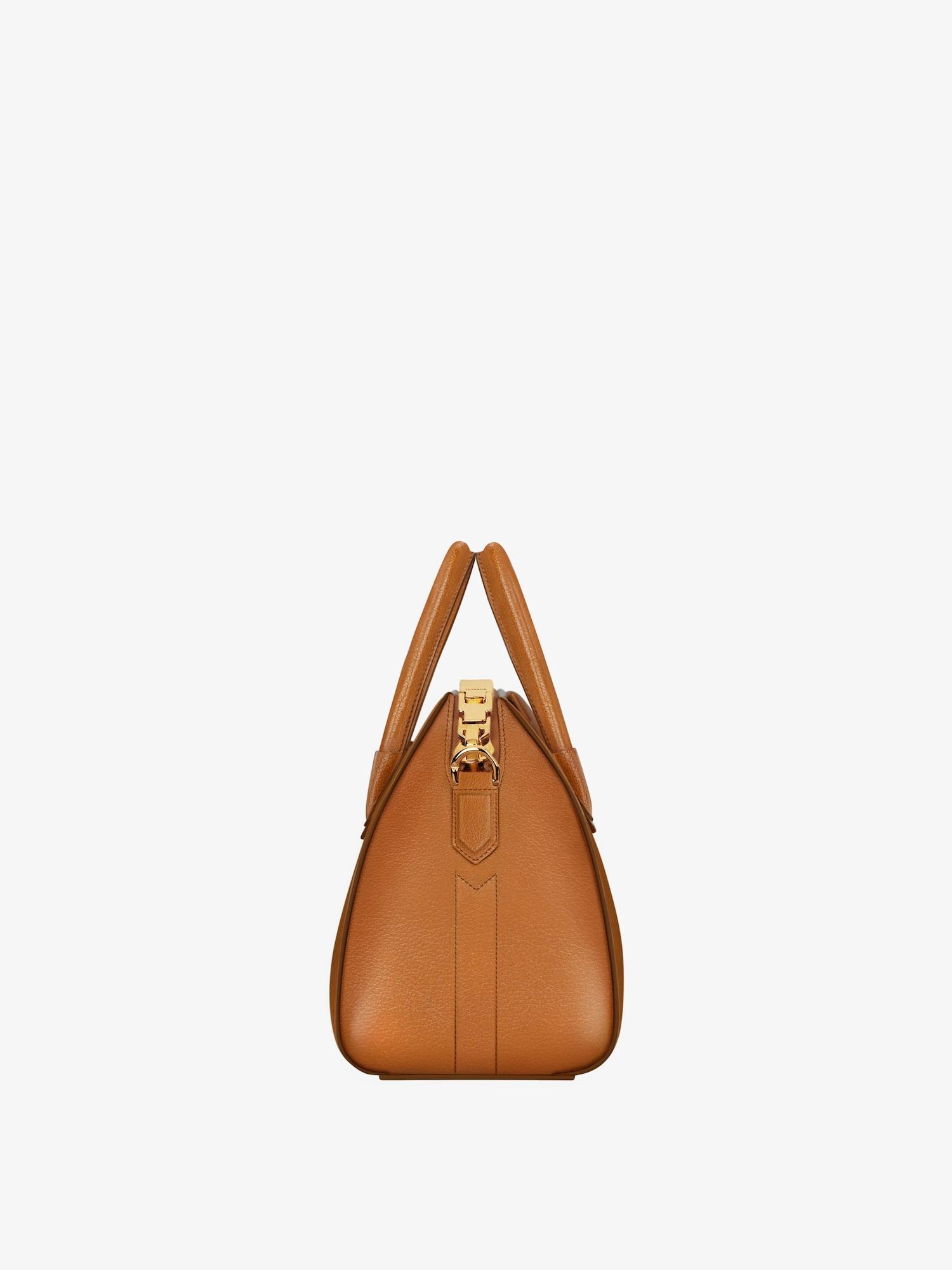 Mini Antigona bag in leather Product Image