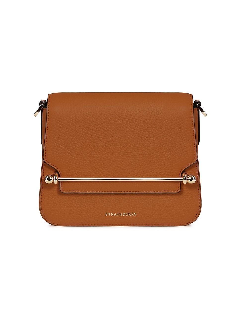 Strathberry Ace Mini Leather Crossbody Bag Product Image