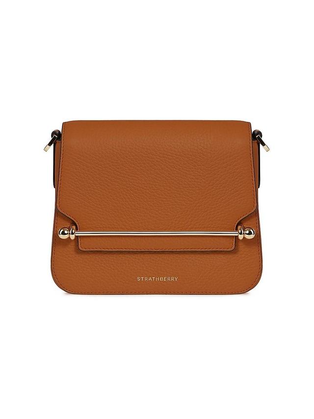 Strathberry Ace Mini Leather Crossbody Bag Product Image