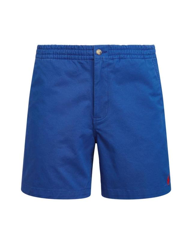 POLO RALPH LAUREN Prepster Icon Logo Classic Fit Stretch Twill Shorts In Royal Blue Product Image