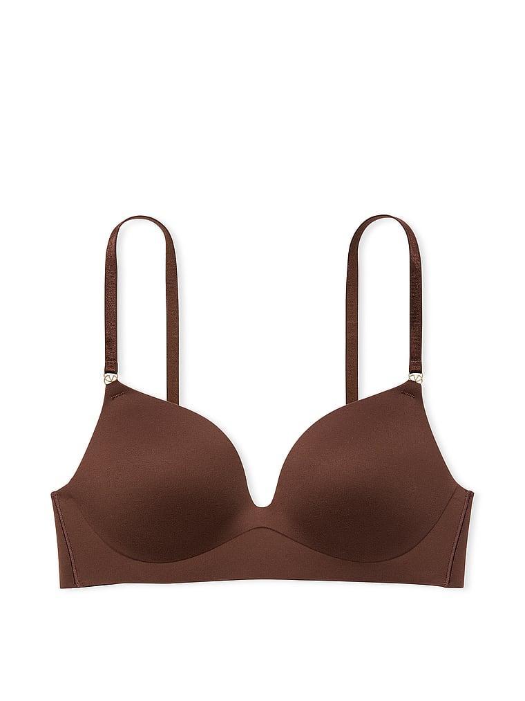 Smooth Wireless Push-Up Plunge Bra Product Image