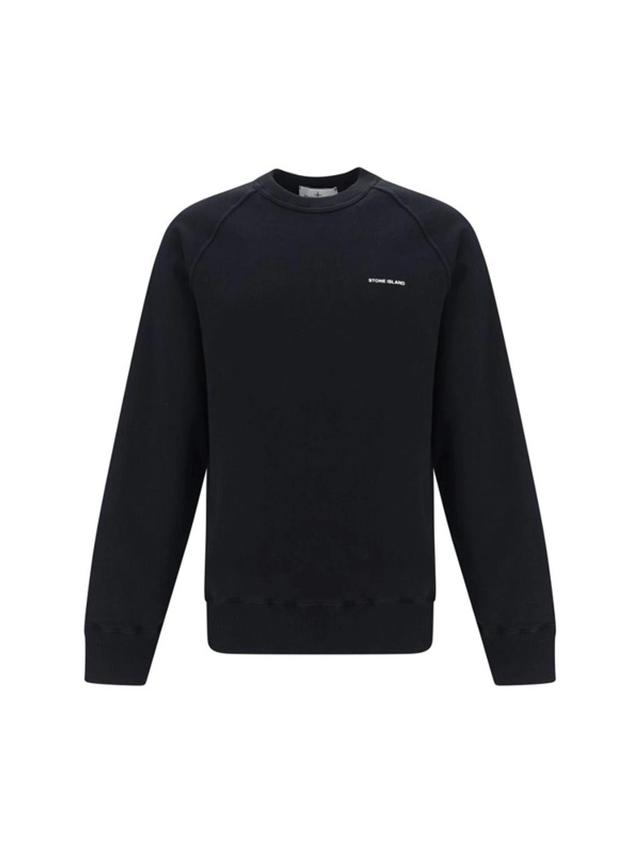 Logo Detailed Crewneck Sweatshirt In Black Product Image