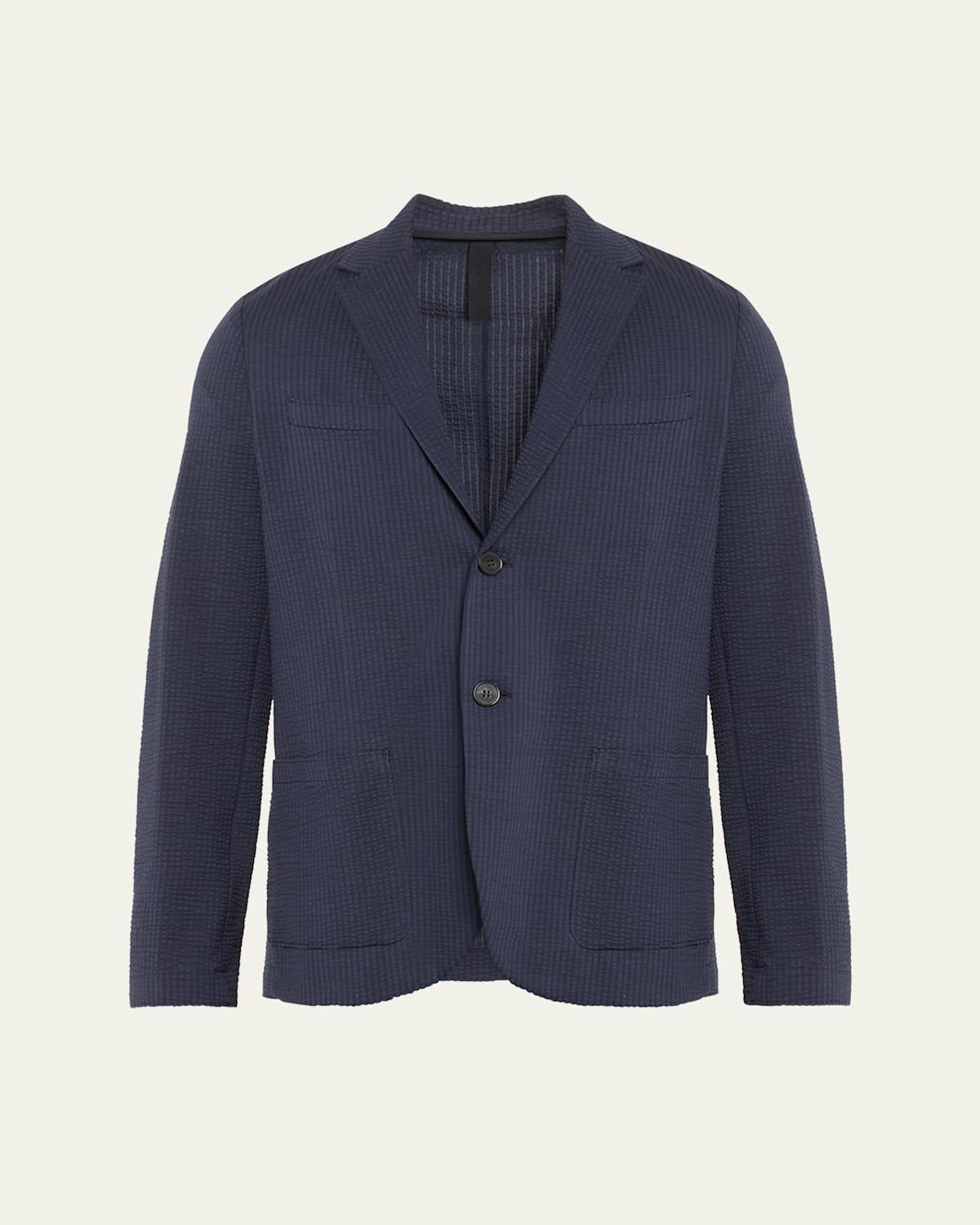 Mens CoolMax Seersucker Blazer Product Image