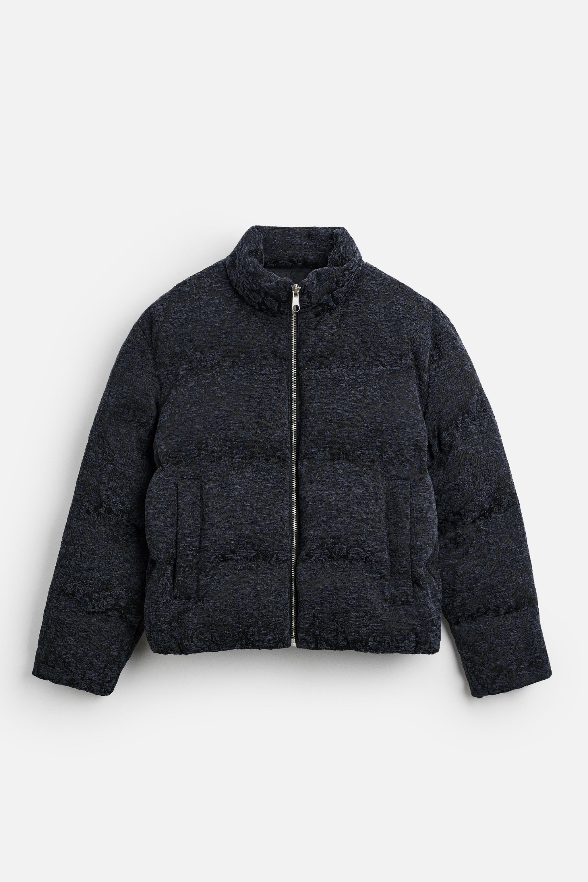 JACQUARD PUFFER JACKET Product Image