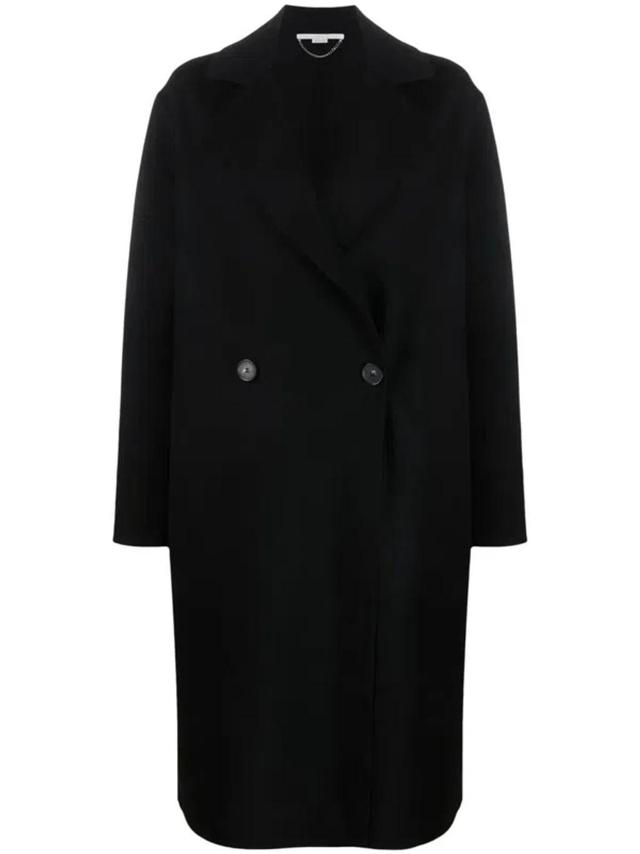 Black Woolen Coat Product Image