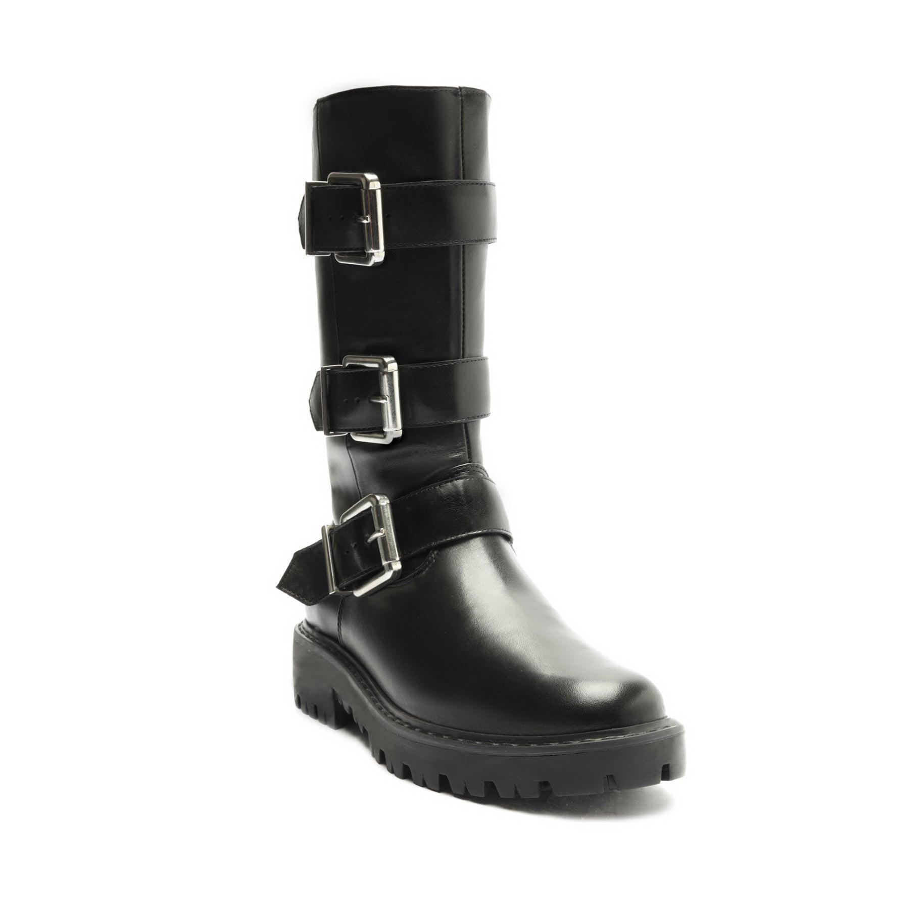 Georgina High Leather Bootie Product Image