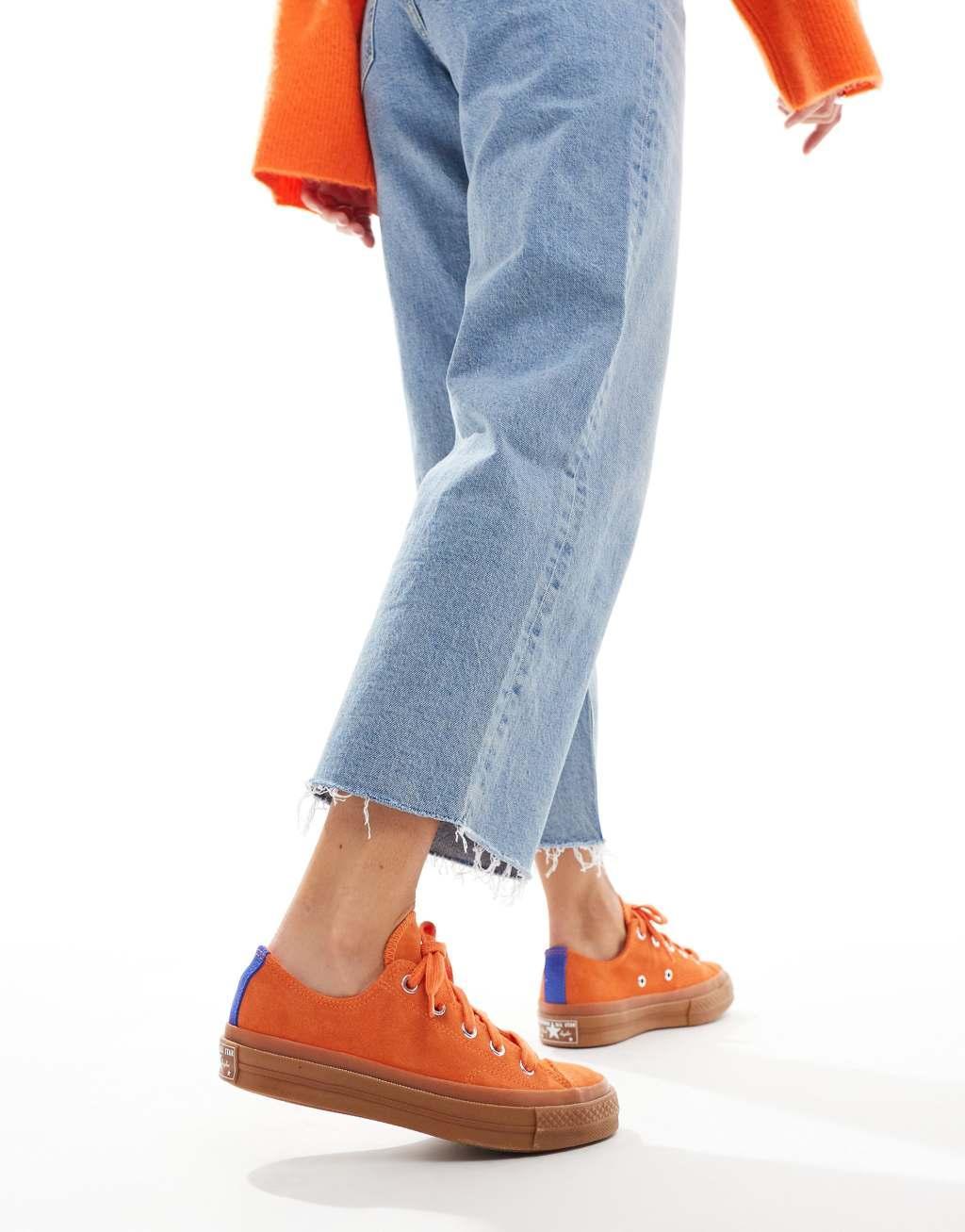 Converse Chuck 70 Ox sneakers in orange Product Image