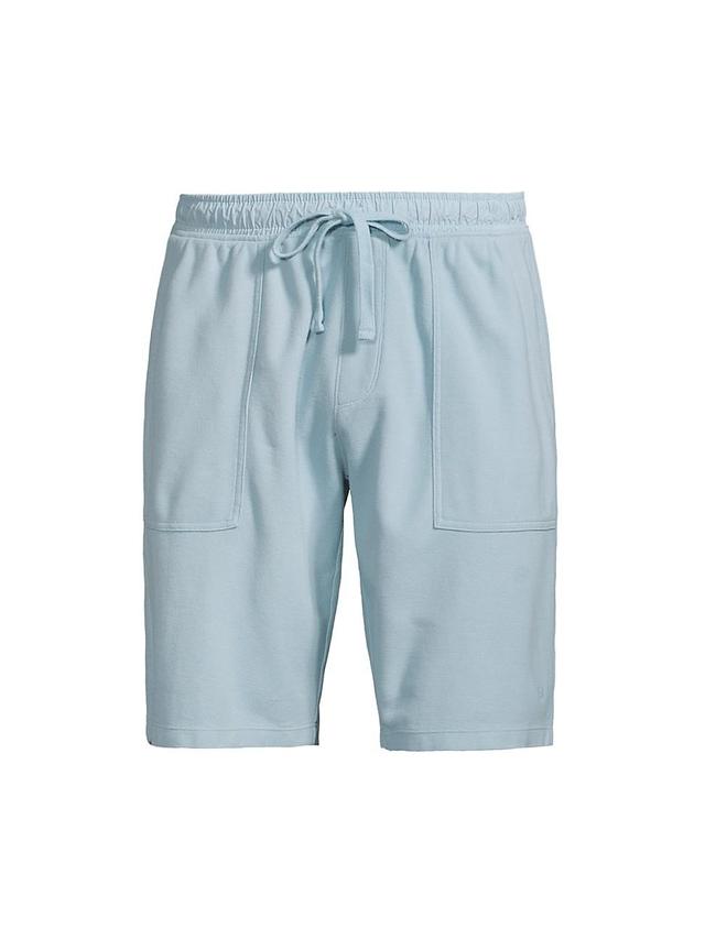 Mens Cotton Piqu Drawstring Shorts Product Image