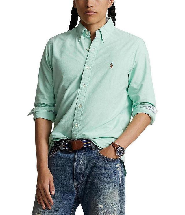 Polo Ralph Lauren Oxford Long-Sleeve Woven Shirt Product Image