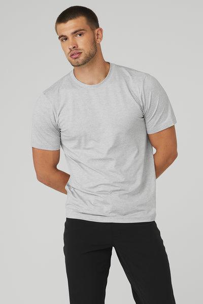 Conquer Reform Crewneck Short Sleeve - Athletic Heather Grey Product Image