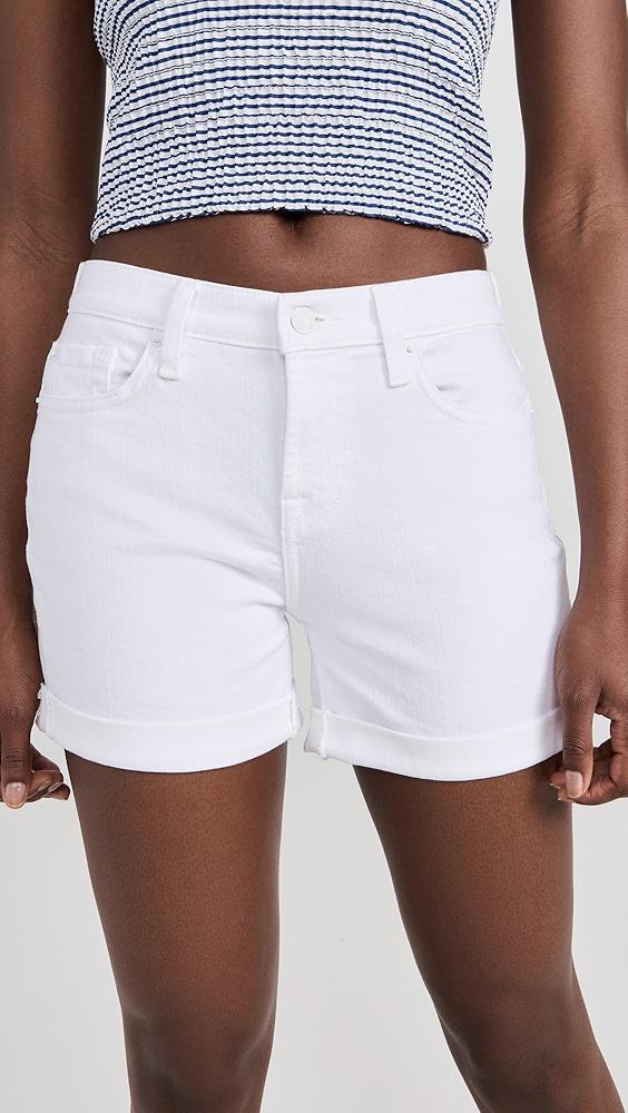 7 For All Mankind Mid Roll Shorts | Shopbop Product Image