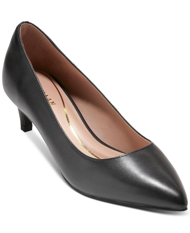 Cole Haan Vandam Waterproof Leather Pumps Product Image