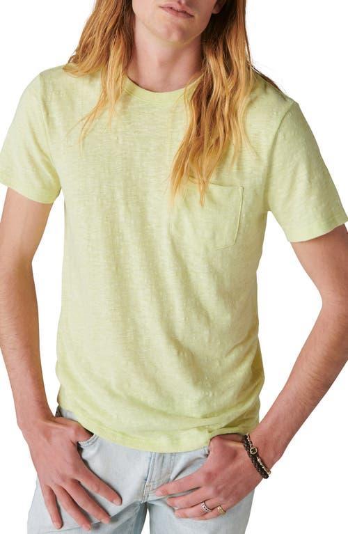 Lucky Brand Cotton Blend Pocket T-Shirt Product Image