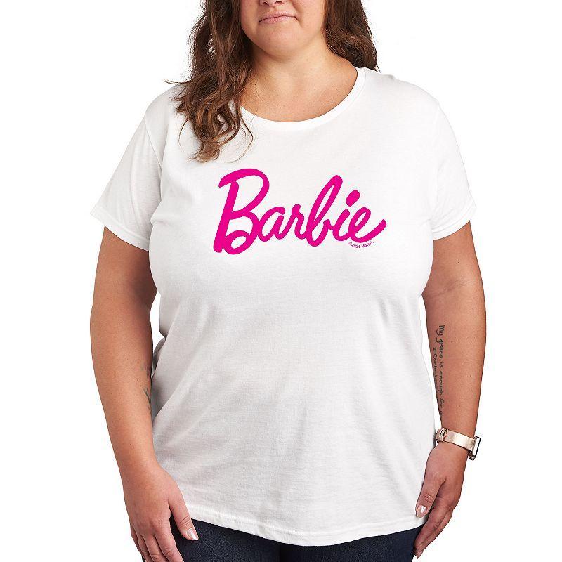 Juniors Barbie Classic Logo Graphic Tee, Girls product image