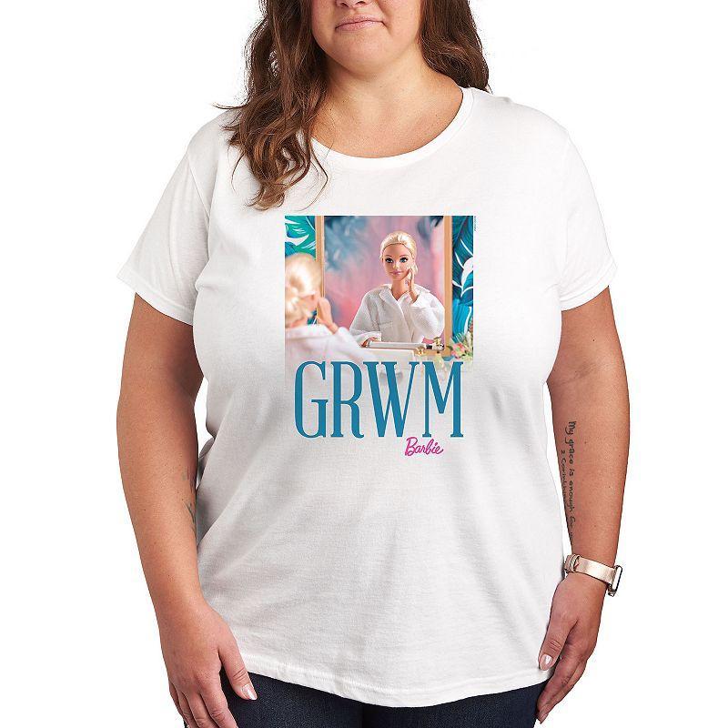 Plus Barbie GRWM Graphic Tee, Girls Product Image