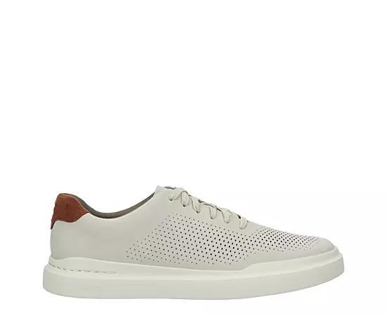 Cole Haan Mens GrandPr Rally Laser Cut Lace Up Sneakers Product Image