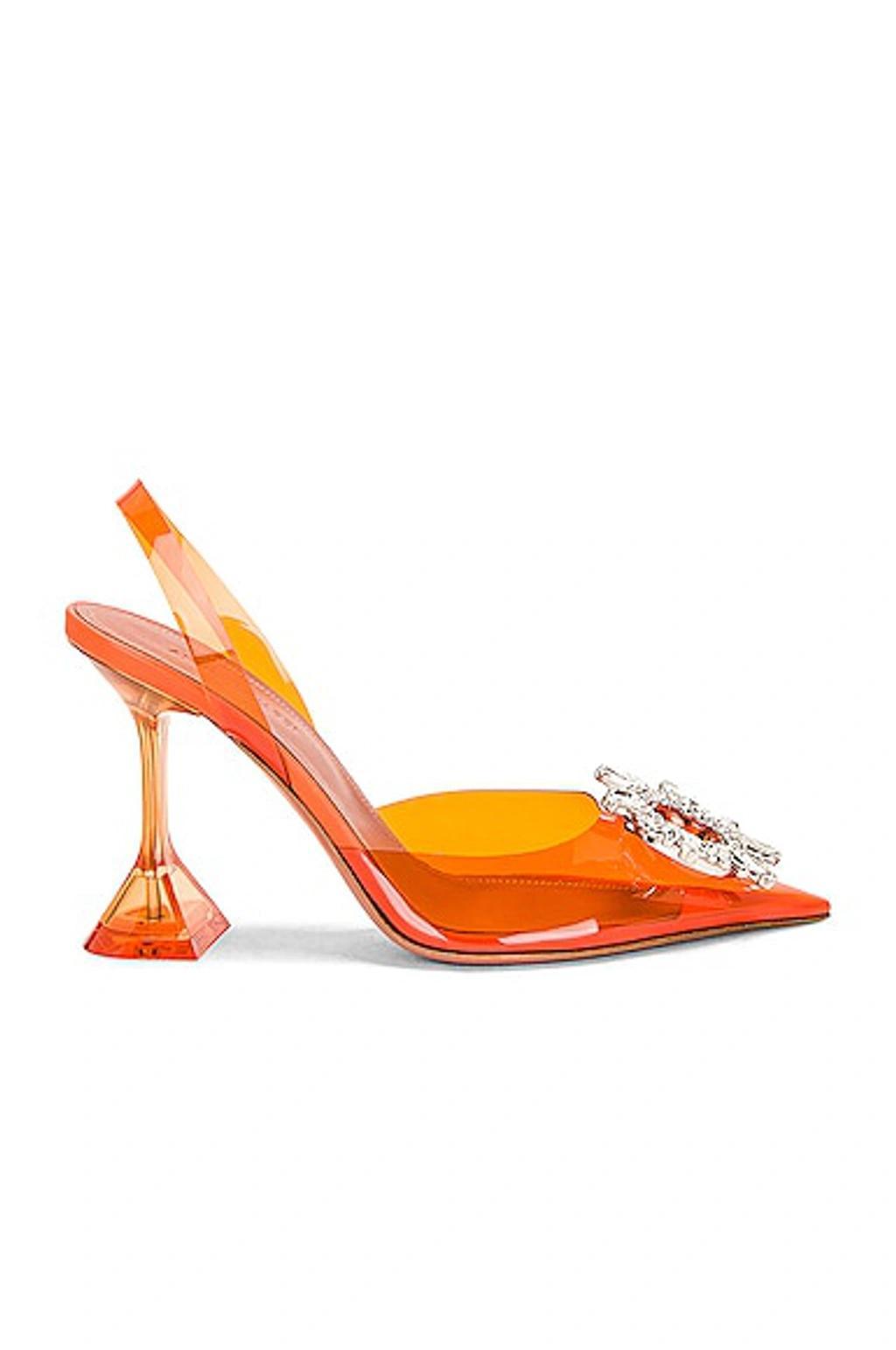 Begum Glass Sling Pump In Sun Product Image