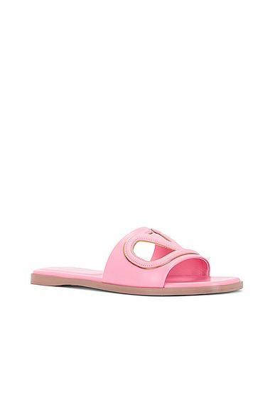 Valentino Garavani Womens Slip On Cutout Slide Sandals Product Image