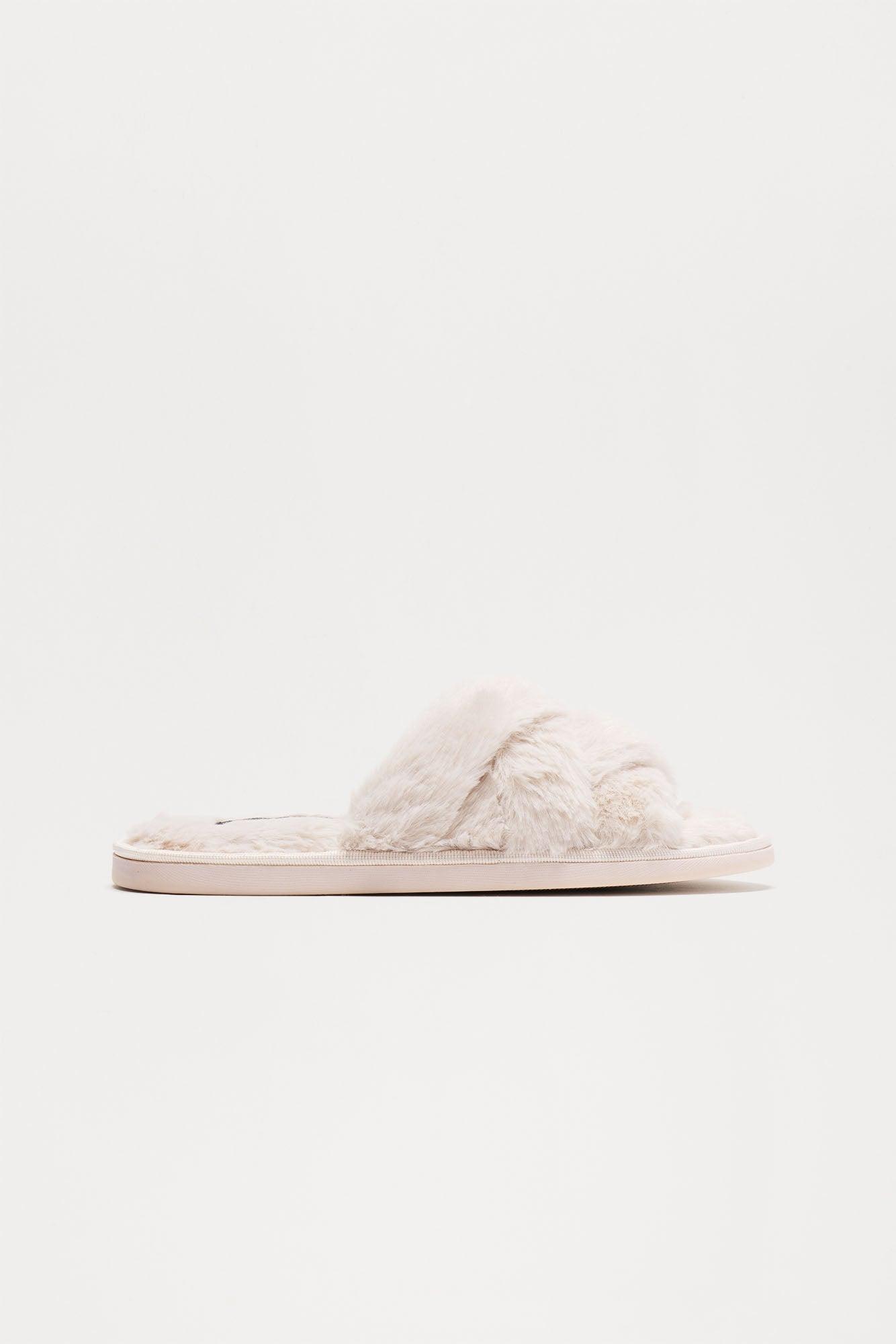 Sweet Dreams Slippers - Ivory Product Image