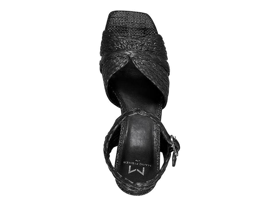 Marc Fisher LTD Chela Platform Raffia Sandal Product Image