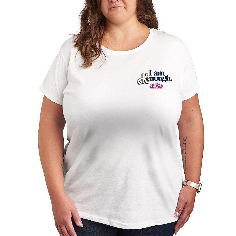 Plus Size Barbie The Movie Kenough Graphic Tee, Womens Product Image