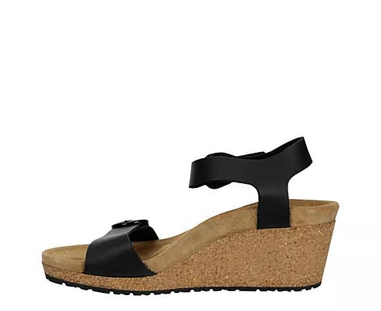 Papillio by Birkenstock Womens Soley Leather Platform Wedges Product Image