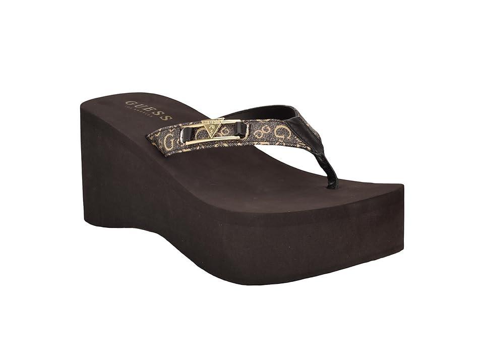 GUESS Ridges (Dark ) Women's Sandals Product Image