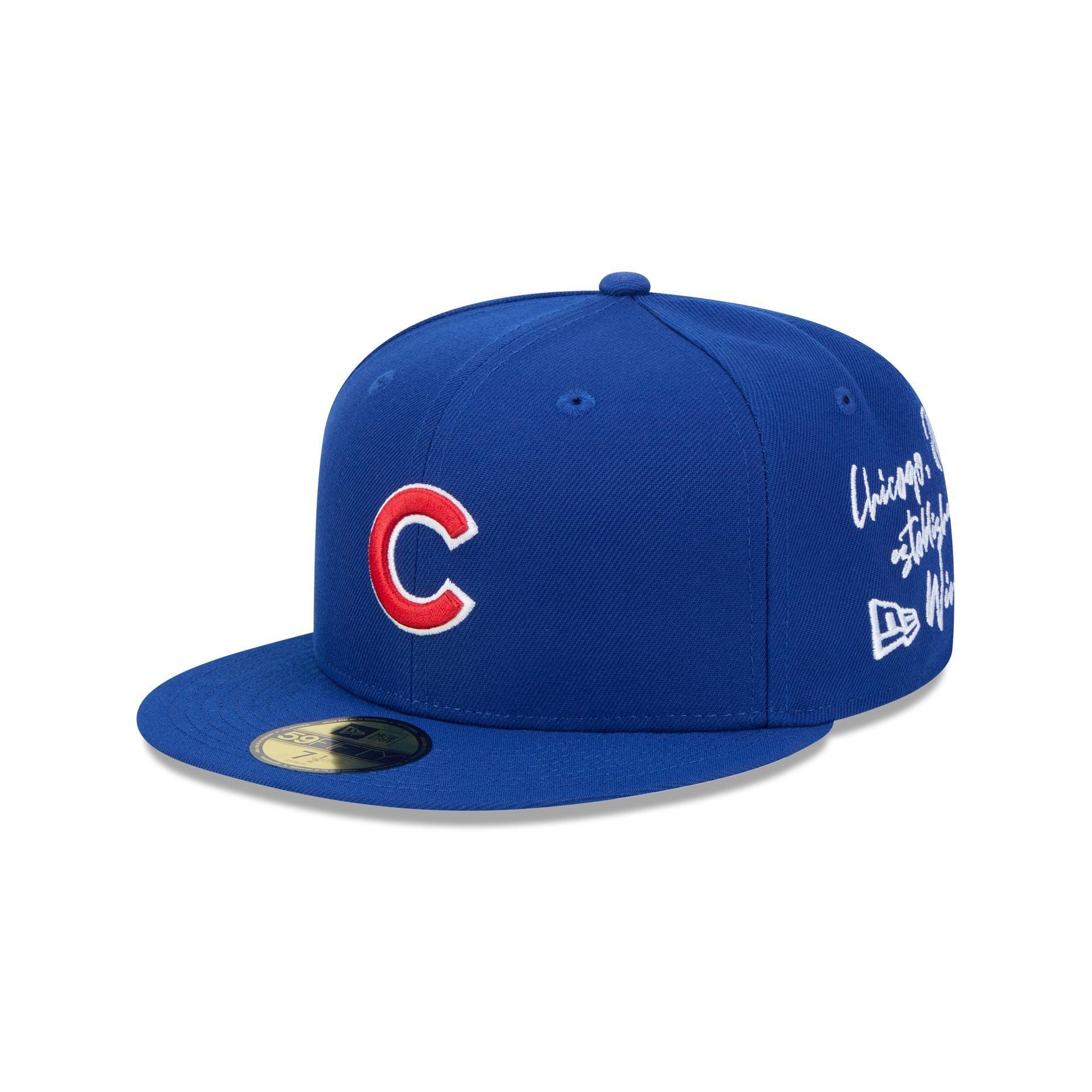 Chicago Cubs Team Verbiage 59FIFTY Fitted Hat Male Product Image