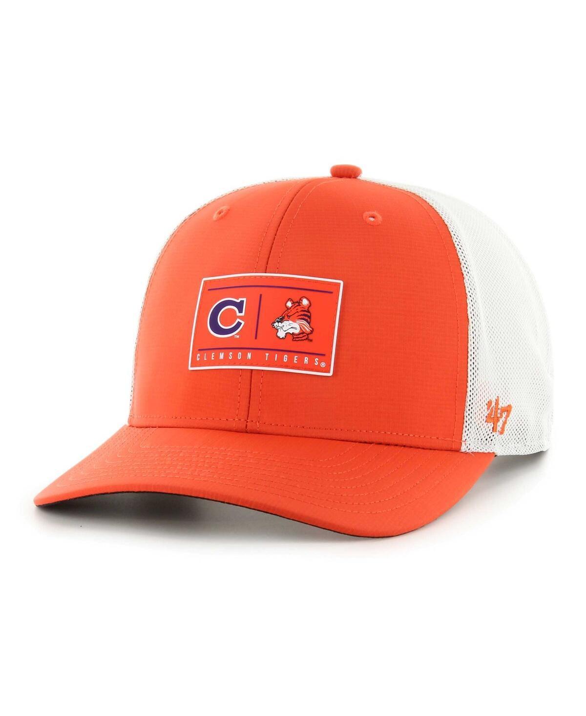 Mens 47 Brand Orange Clemson Tigers Bonita Brrr Hitch Adjustable Hat Product Image