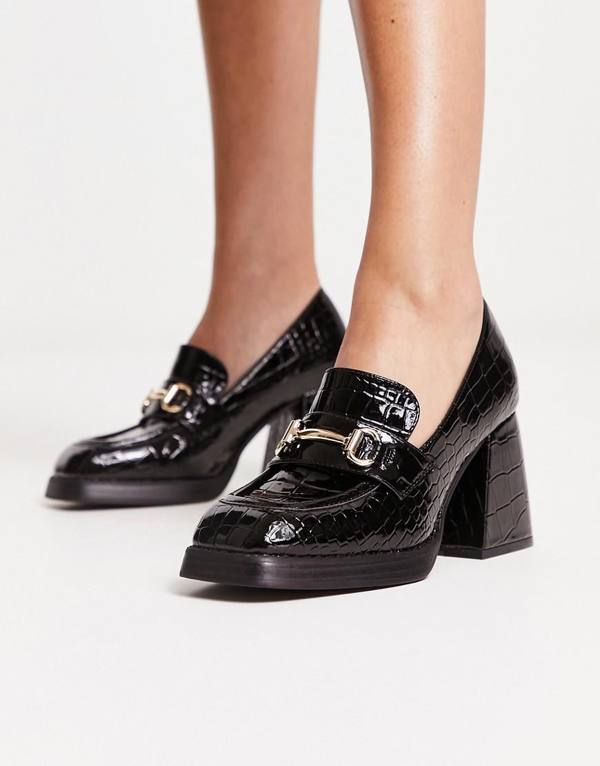 Shellys London Fountain chunky heeled loafers Product Image