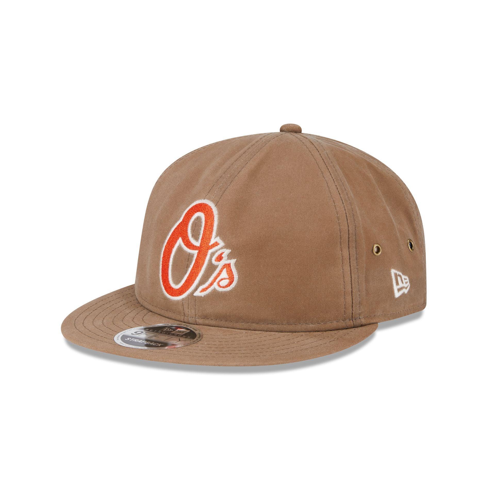 Baltimore Orioles Khaki Retro Crown 9FIFTY Adjustable Hat Male Product Image