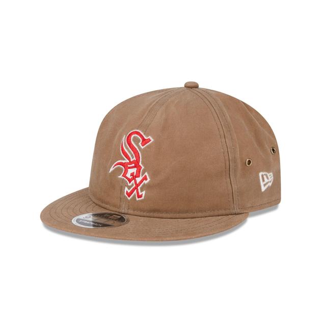 Chicago White Sox Khaki Retro Crown 9FIFTY Adjustable Hat Male Product Image