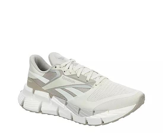 Reebok Mens Reebok FloatZig 1 - Mens Running Shoes Bone/White Product Image