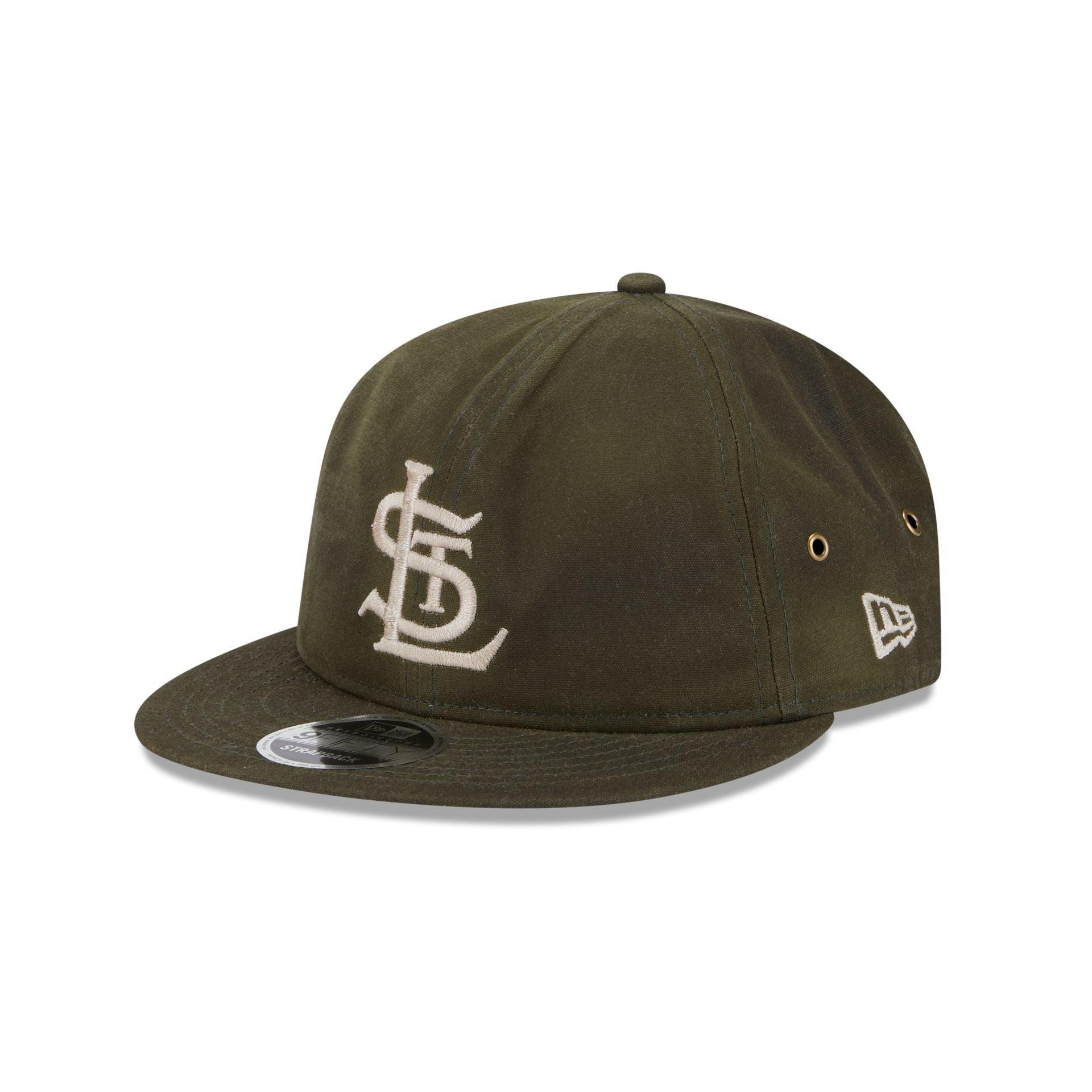 St. Louis Cardinals Rifle Green Retro Crown 9FIFTY Adjustable Hat Male Product Image