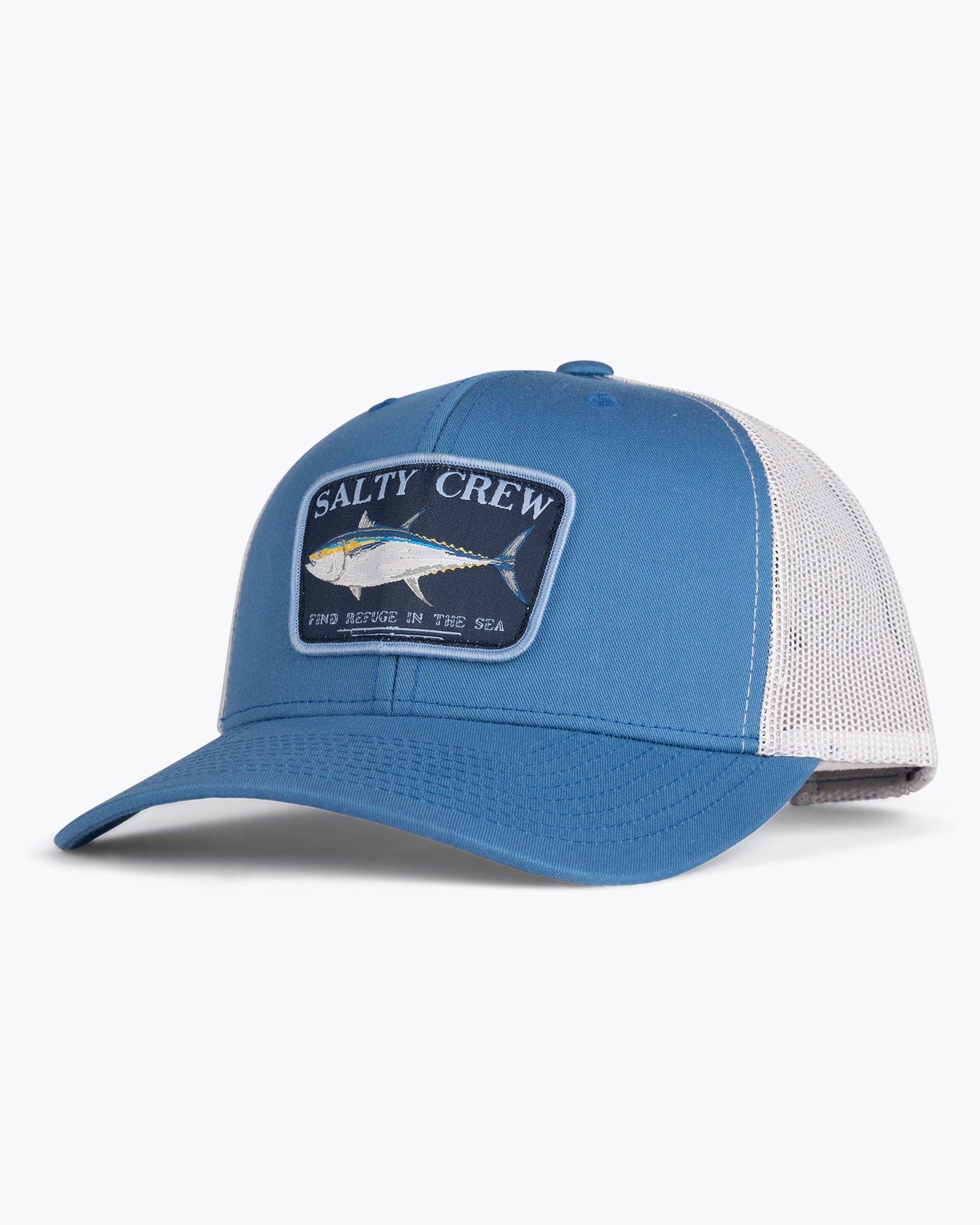 Big Blue Retro Trucker Hat - Slate/Silver Male Product Image