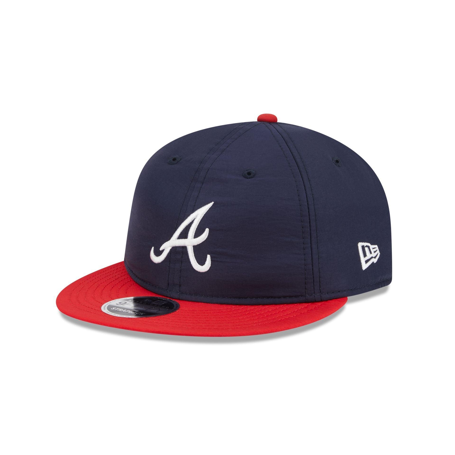 Atlanta Braves Team Color Retro Crown 9FIFTY Adjustable Hat Male Product Image