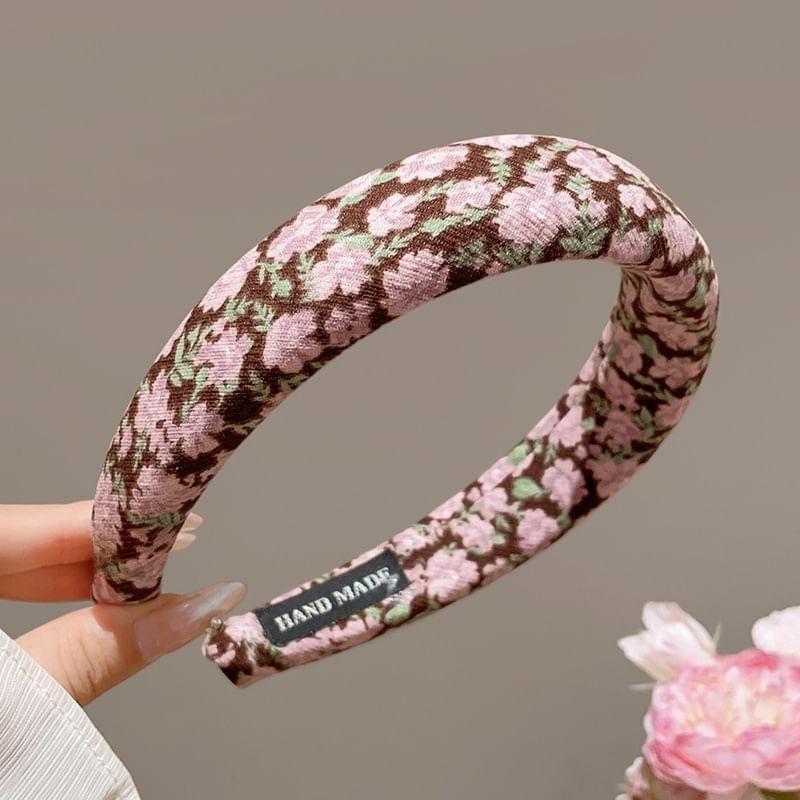 Floral Print Headband Product Image