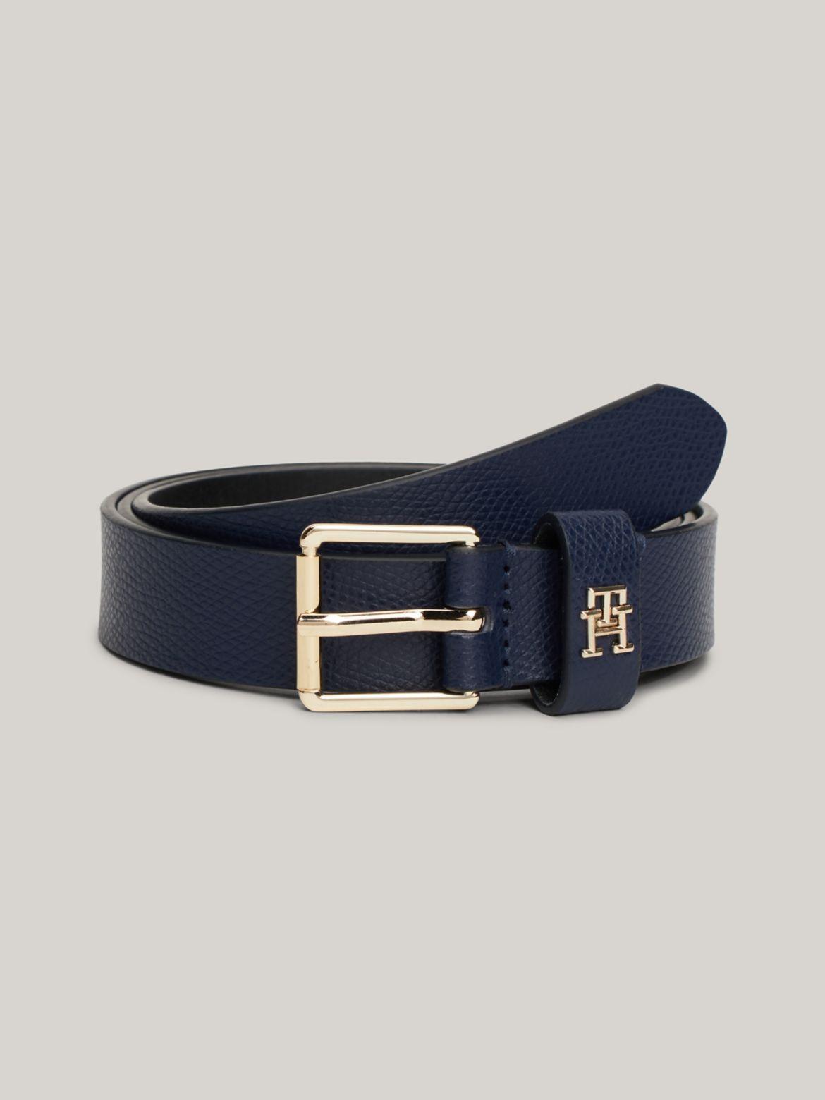 Tommy Hilfiger Women's TH Monogram Leather Belt Product Image