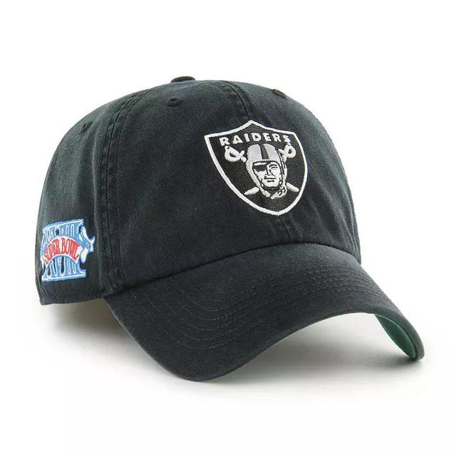 Mens 47 Black Las Vegas Raiders Sure Shot Franchise Fitted Hat Product Image