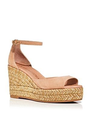 Stuart Weitzman Womens Nudistia Espadrille Wedge Sandals Product Image