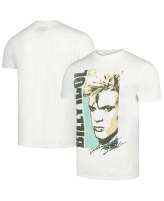 Mens White Billy Idol T-shirt Product Image