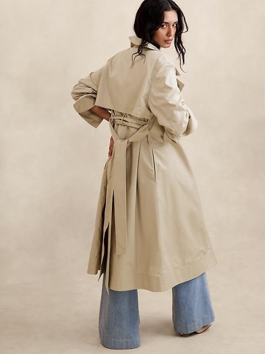 Cotton Trench Coat Product Image