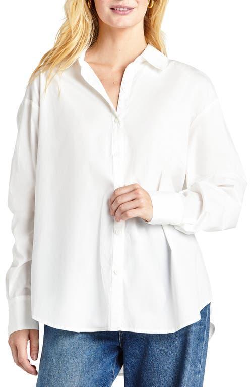 Splendid Avril Side Slit Button-Up Shirt Product Image