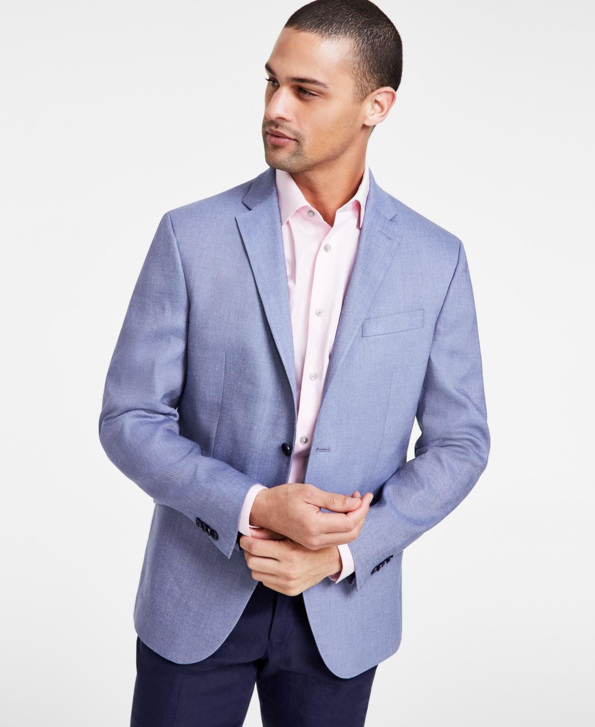 Kenneth Cole Reaction Mens Slim-Fit Linen Sport Coat Product Image