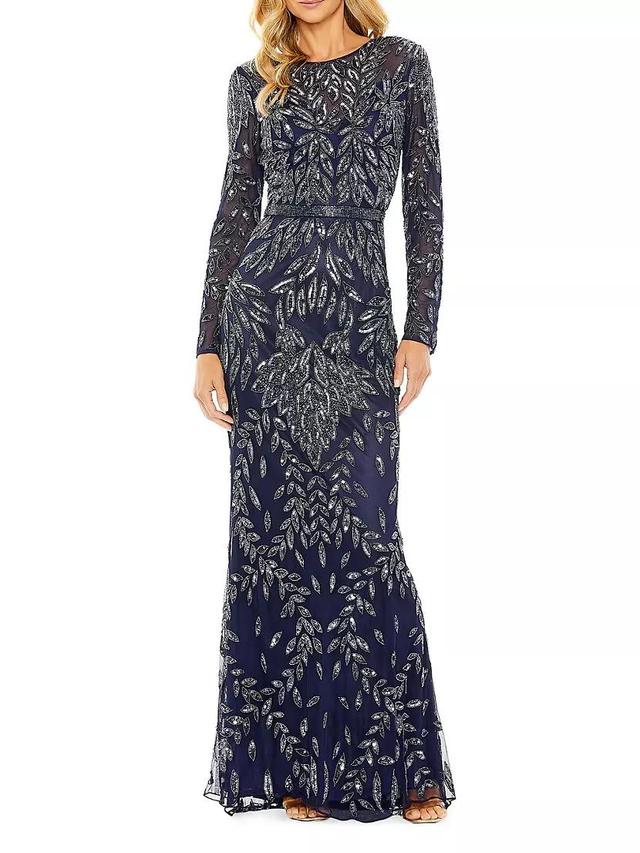 Embellished Column Gown Product Image