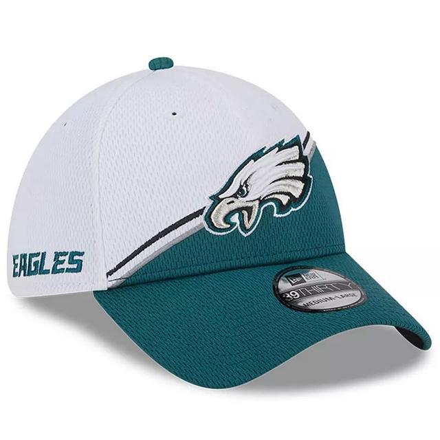 Mens New Era /Midnight Green Philadelphia Eagles 2023 Sideline 39THIRTY Flex Hat Product Image