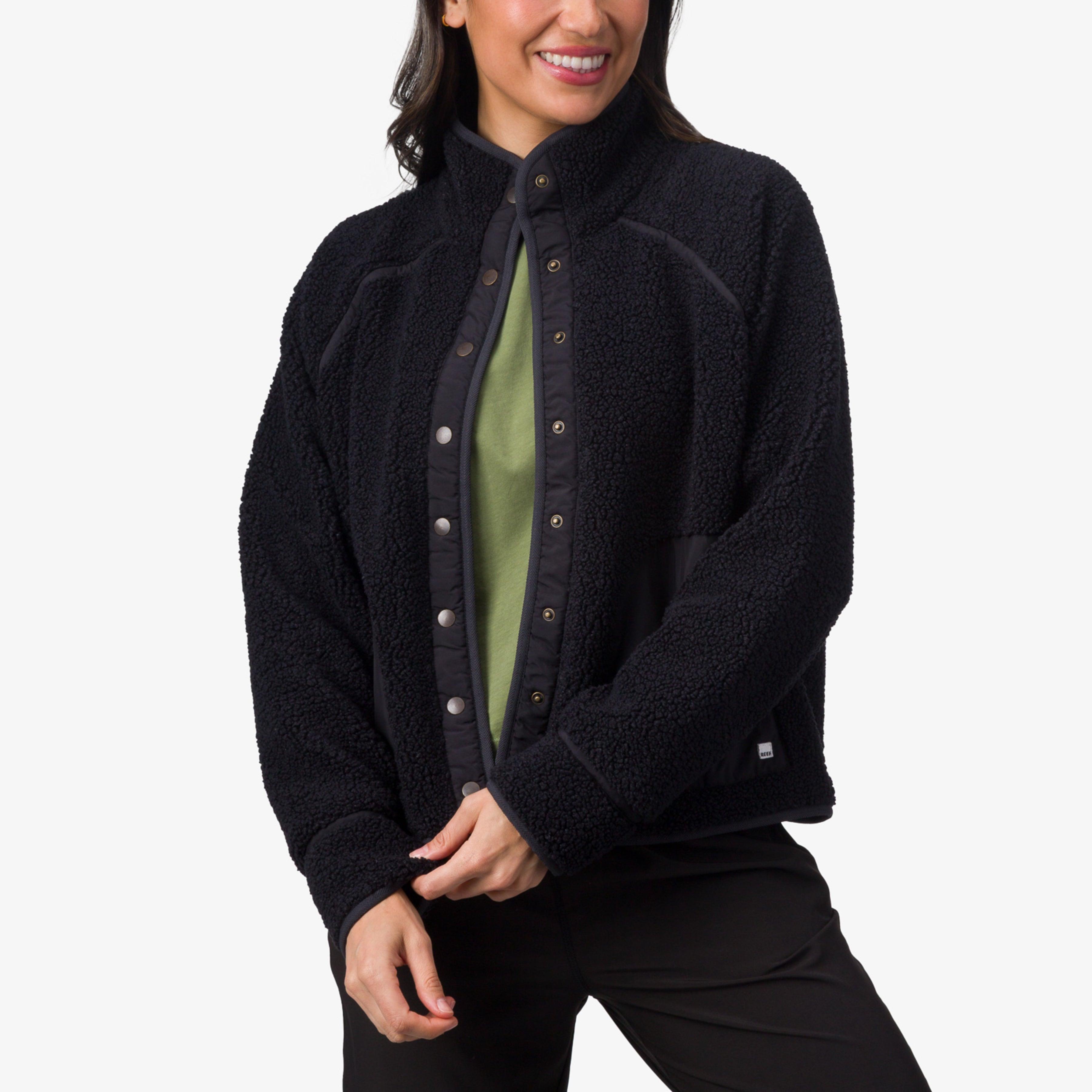 Suzie Sherpa Snap Jacket Product Image