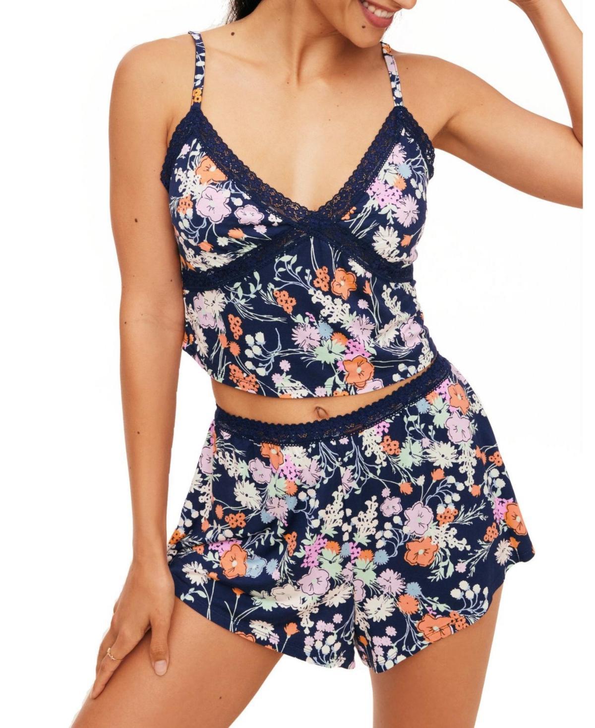 Adore Me Womens Lila Pajama Cami & Shorts Set Product Image